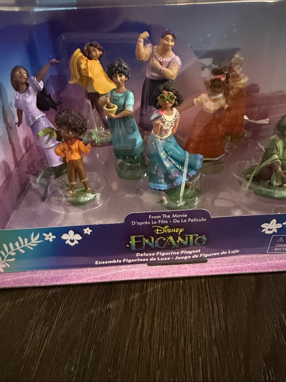 Disney Encanto Character Figurine Set - Blue, Yellow, Green, Purple